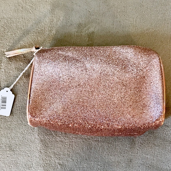 Ulta Beauty Handbags - Ulta Cosmetic Bag - Pink & Sparkly!